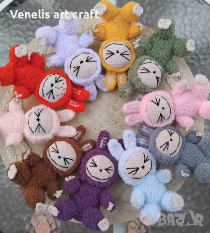 Плетена играчка Лабубу / Labubu 