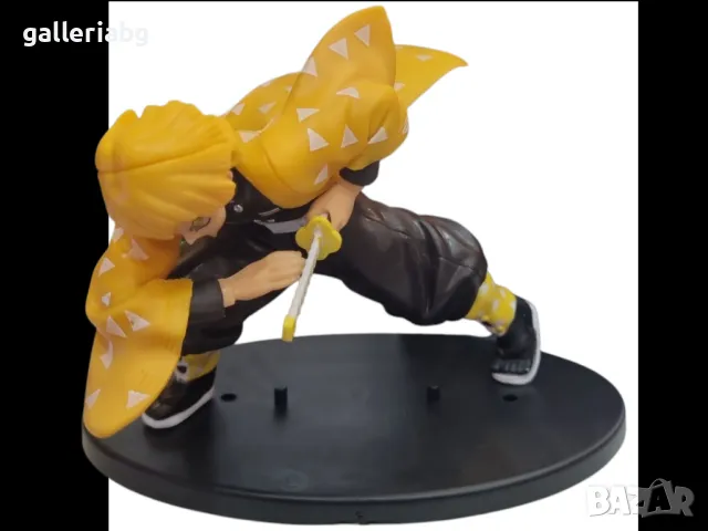 Аниме фигурка Zenitsu Agatsuma от Demon Slayer – Манга, снимка 2 - Колекции - 49482563