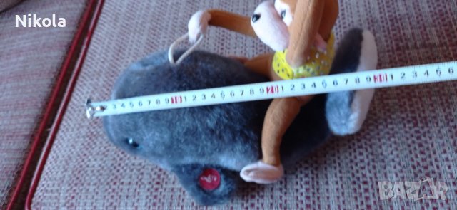Плюшена играчка делфинче и маймуна , снимка 5 - Плюшени играчки - 36835440