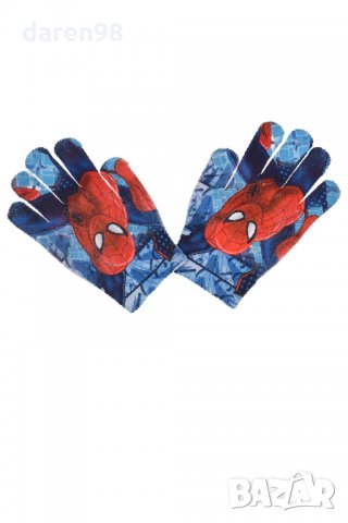 Ръкавици лукс Спайдърмен SPIDERMAN., снимка 1 - Шапки, шалове и ръкавици - 23365503