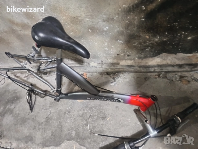 Mountain 26 цола рамка+обтегачи кормило и команди, снимка 6 - Части за велосипеди - 52055885