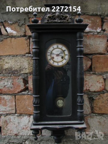 Стенен часовник Юнгханс-2, снимка 2 - Антикварни и старинни предмети - 32563609