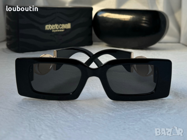 Roberto Cavalli  дамски слънчеви очила правоъгълни, снимка 2 - Слънчеви и диоптрични очила - 44884959