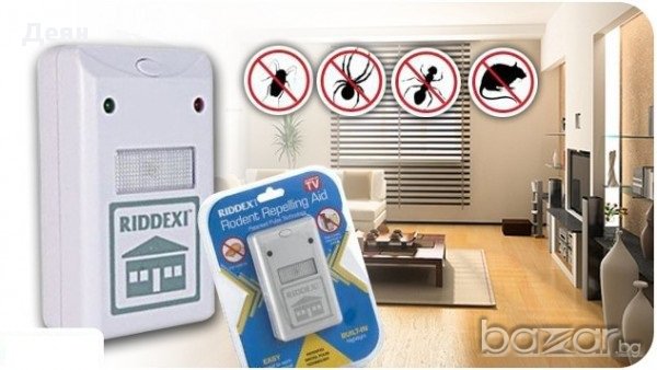 Ултразвуков уред против хлебарки и мишки Riddex  0431, снимка 16 - Други стоки за дома - 28453122