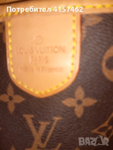 Уникална Louis Vuitton естествена кожа 53/43см чанта, снимка 12 - Чанти - 52668656