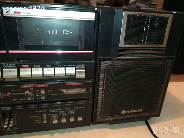 hitachi trk-w550e 2707211313, снимка 7 - Радиокасетофони, транзистори - 33640494