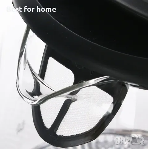 EMERIO Бързоварна кана със стъклен корпус и LED подсветка, снимка 4 - Кани - 48357494