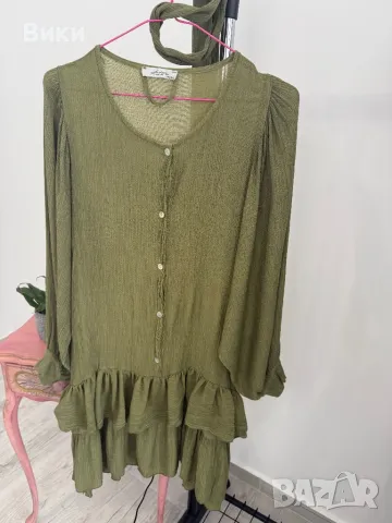 Красива рокля универсален размер , снимка 3 - Рокли - 48428336