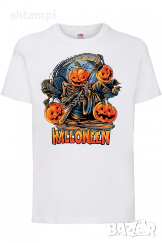 Детска тениска Halloween 12,Halloween,Хелоуин,Празник,Забавление,Изненада,Обичаи,, снимка 2 - Детски Блузи и туники - 38156675