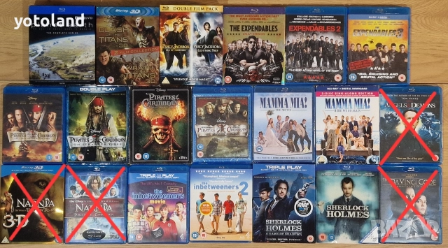 Филмови колекции на Blu-Ray, снимка 2 - Blu-Ray филми - 51268236