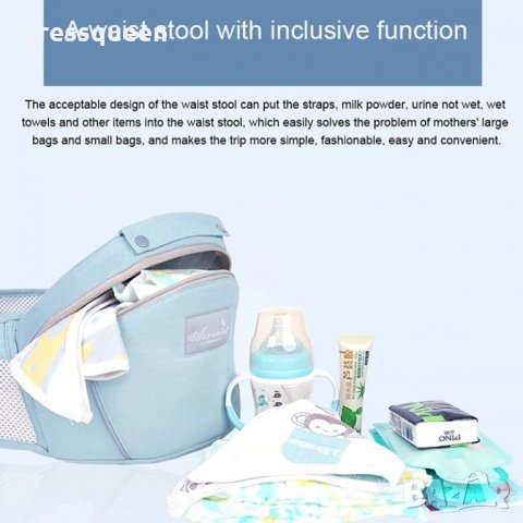 1850 Кенгуру за бебе от 0 до 36 месеца със 6 варианта за носене, снимка 5 - Кенгура и ранички - 28481723