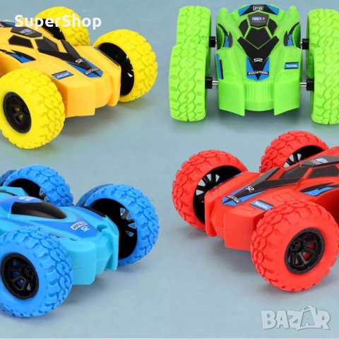 Уникална Количка за каскади с дистанционно StuntCar 4X4 играчка кола, снимка 3 - Коли, камиони, мотори, писти - 35031938