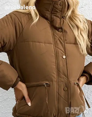 Ежедневно дамско зимно пухено яке, 5цвята , снимка 12 - Якета - 42667544