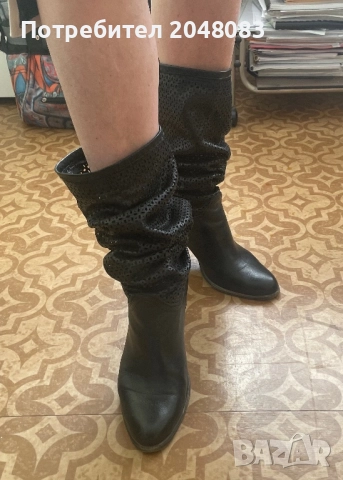 Италиянски чизми, снимка 9 - Дамски боти - 48714816