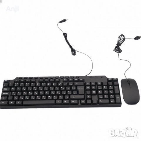 2В1 Комплект жична клавиатура и мишка , снимка 2 - Клавиатури и мишки - 39403768