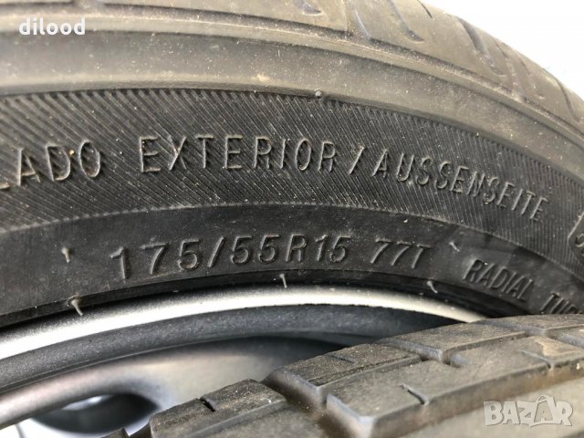 гуми със джанти за смарт, снимка 4 - Гуми и джанти - 34807101