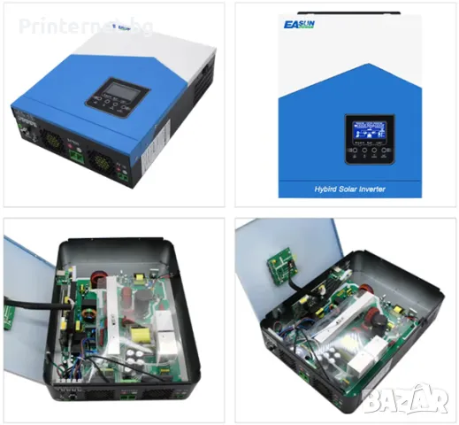 Соларен инвертор Easun 2.2KW 12V 220V MPPT 60A PV 450V Off-Grid WIFI - ГАРАНЦИЯ! БЕЗПЛАТНА ДОСТАВКА!, снимка 7 - Друга електроника - 48556971