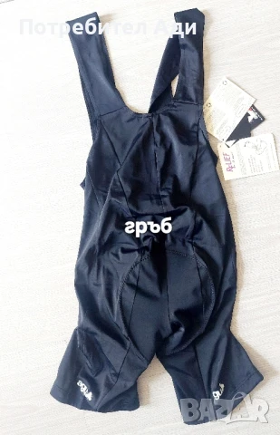 Мъжки Вело гащеризон черен М НОВ, снимка 2 - Аксесоари и консумативи - 51063174