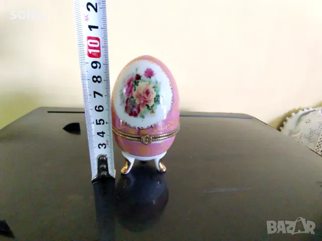 Порцеланово Яйце-Кутия за Бижута-Лимож №3, снимка 8 - Антикварни и старинни предмети - 47786826