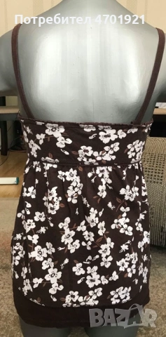 Кафяв потник на цветя, снимка 7 - Потници - 53137009