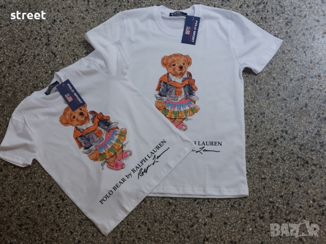 Polo bear t shirt woman дамски и детски тениски , снимка 2 - Тениски - 44889310
