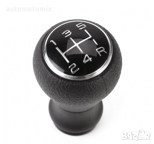 Топка скоростен лост съвместима с Peugeot 106/206/306/406/107/207/307/407, 5 скорости, Черна - 58113