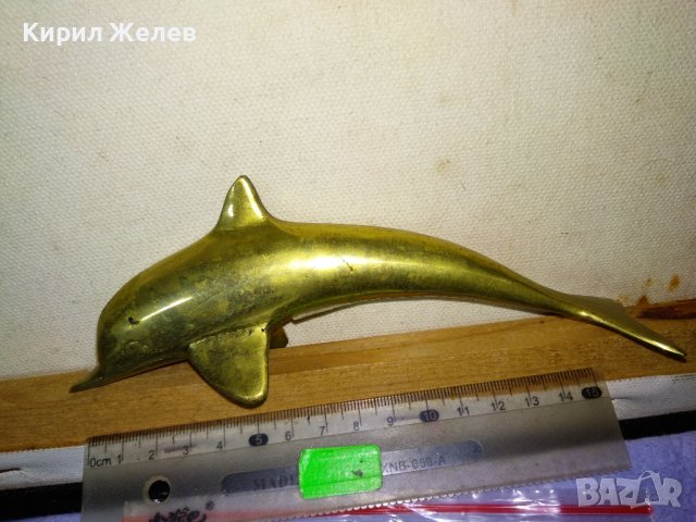 КРАСИВА ДЕКОРАТИВНА БРОНЗОВА ФИГУРКА - ДЕЛФИН - За КОЛЕКЦИЯ БИТОВ ТЕМАТИЧЕН ИНТЕРИОР 42708, снимка 9 - Статуетки - 43887906
