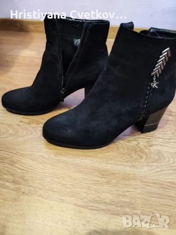 Дамски елегантни обувки в черен цвят. , снимка 5 - Дамски елегантни обувки - 50757317