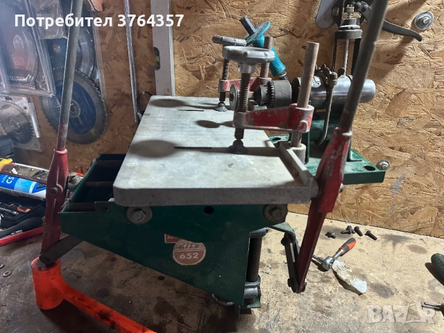 Kity комплект: циркуляр, фреза, абрихт/щрайхмус, мортисер + мотор (френски), снимка 9 - Други инструменти - 52845024