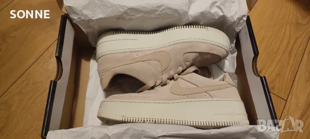 NIKE Air Force 1 Sage Low  - бледорозови, снимка 5 - Маратонки - 47526544