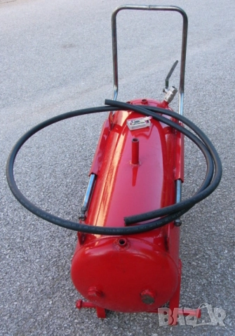 Нов К-т Бутилка 30 литра Маркуч и Кран за ПЯСЪКОСТРУЙКА и КОМПРЕСОР Компоненти Пневматика БАРТЕР, снимка 2 - Други машини и части - 52541984