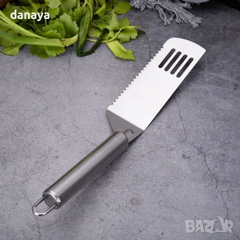 5727 Кухненска лопатка с нож за торта 2 в 1, снимка 2 - Аксесоари за кухня - 49126277