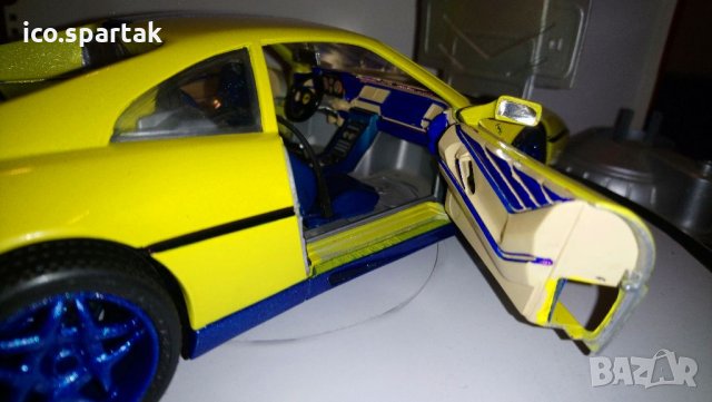 Ferrari 1:18 - 348 GT 89 Bburago , снимка 9 - Колекции - 32243510