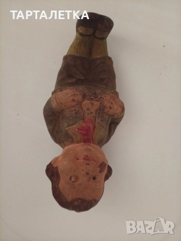 Стенна кукла от глина