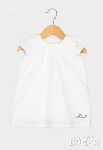 Бебешка рокля Karl Lagerfeld Kids 12-18 m.