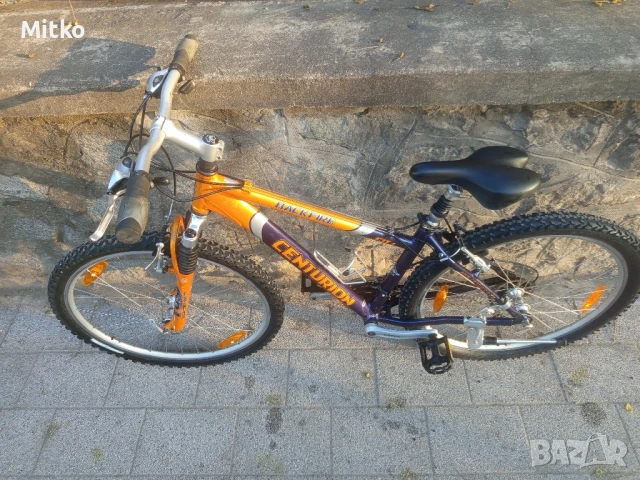 26 цола алуминиев велосипед с 21 скорости усилени капли амортисьори предни като нов , снимка 10 - Велосипеди - 50526906