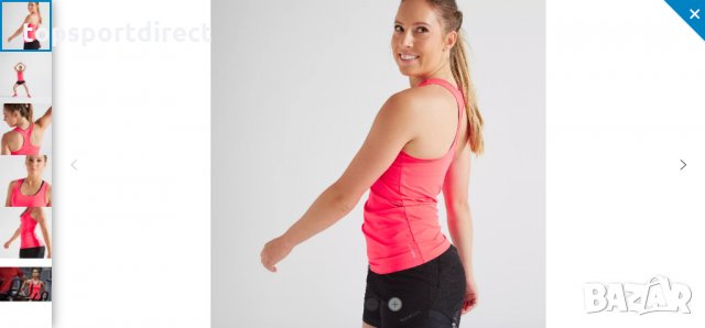 ДАМСКИ ПОТНИК-DOMYOS ЗА ФИТНЕС MY TOP внос Франция. , снимка 8 - Потници - 33324502