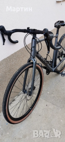 Алуминиев велосипед 28 цола Gravel CUBE NUROAD колело гравел, снимка 5 - Велосипеди - 52891942