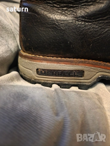 зимни мъжки планински обувки Merrell номер 44 кожа, снимка 4 - Други - 53143151