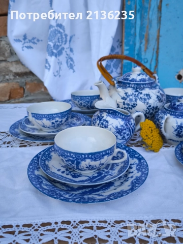 Сервиз за чай, снимка 4 - Сервизи - 51697507