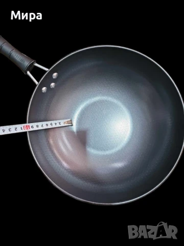 Тиган за готвене с незалепващо тефлоново покритие, 30см диаметър, снимка 2 - Съдове за готвене - 50545506