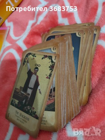 Tarot cards,Таро карти-комплект на английски език., снимка 10 - Други игри - 40326401