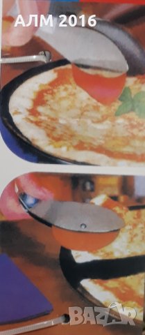 За пица- нож и щипка  за сервиране 2 в 1, снимка 2 - Прибори за хранене, готвене и сервиране - 32301103