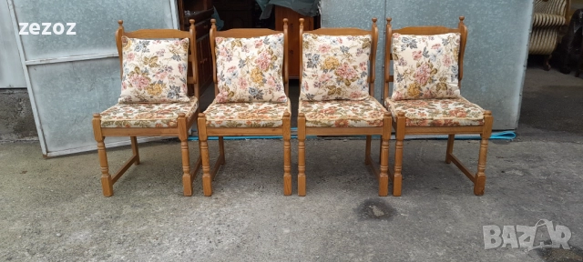 Столове трапезни масив-4бр.№013