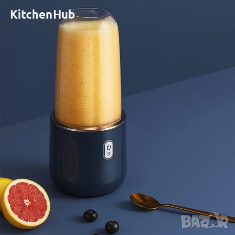 Мини блендер подходящ за различни сокове и смутита, снимка 8 - Блендери - 52120782