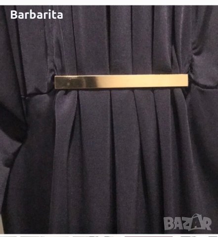 ASOS тъмно синя рокля, снимка 7 - Рокли - 28807938