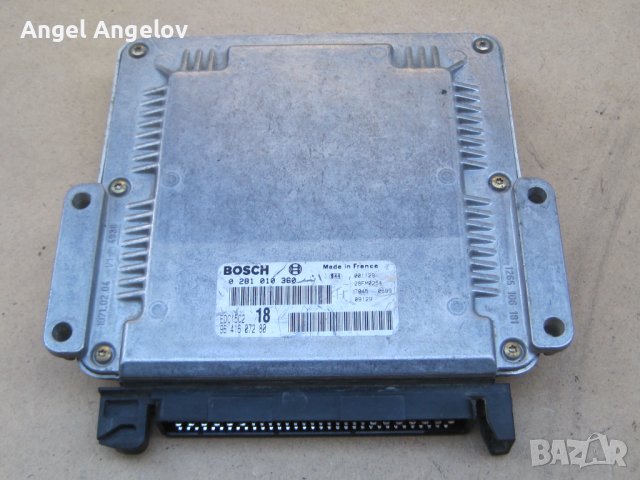 Компютър двигател ECU 0281010360 Bosch 9641607280 за  Citroen Berlingo 2.0 HDI, 28FM0254 PSA 18440 1, снимка 1 - Части - 43361774