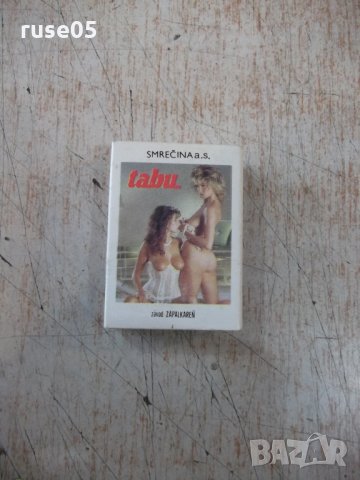 Кибрит "tabu", снимка 2 - Други ценни предмети - 28127119