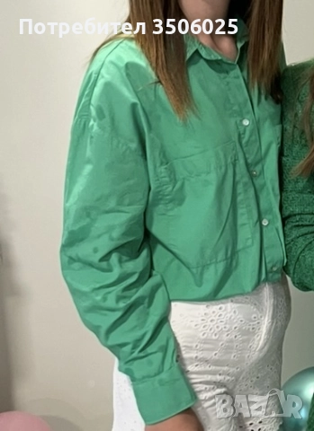 Продавам риза на Зара , снимка 2 - Ризи - 51795746