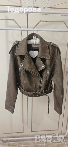 кожено яке , снимка 1
